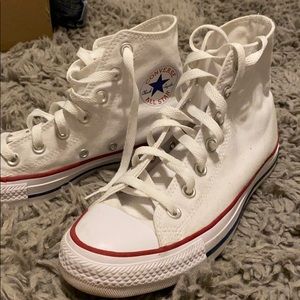 White high top converse